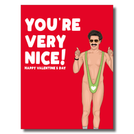 Borat Mankini Valentine's Card